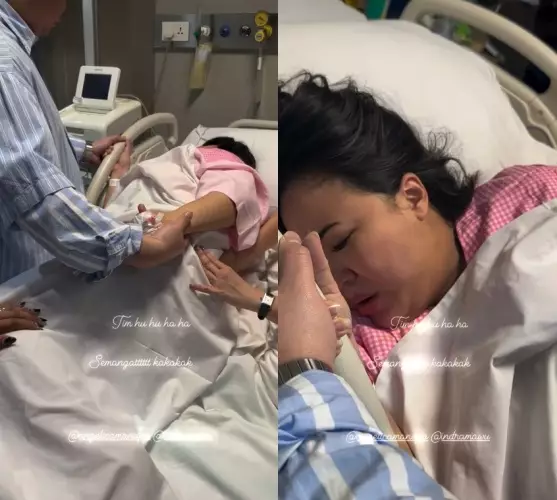 Amanda Manopo temani kakak lahiran © Instagram