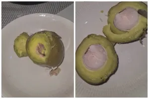 Akibat gagal paham, momen wanita temukan alpukat diperam dengan cara nyeleneh ini bikin syok keluarga