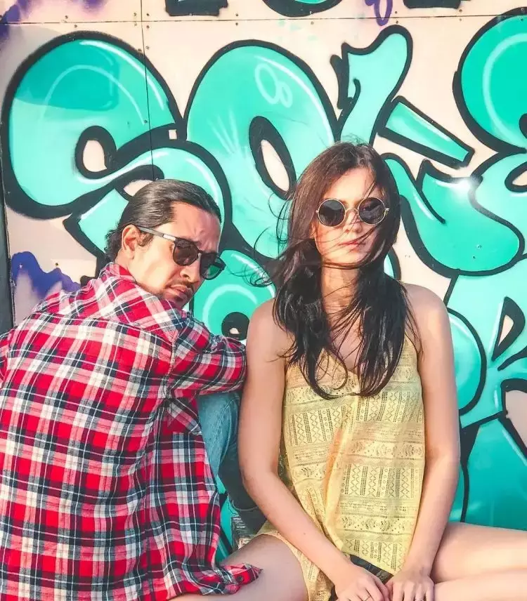 tanggapan Edward anaknya pakai angkot © Instagram