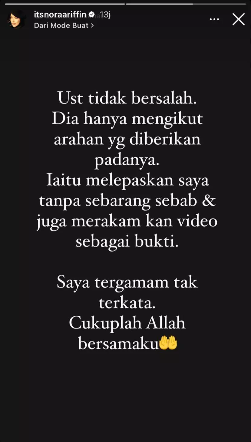 penyanyi nora arifin sudah ditalak satu suami © instagram