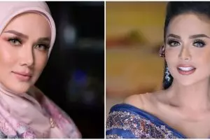 Malah mirip Krisdayanti, penampilan Mulan Jameela saat dirias MUA ini bikin gagal fokus fans