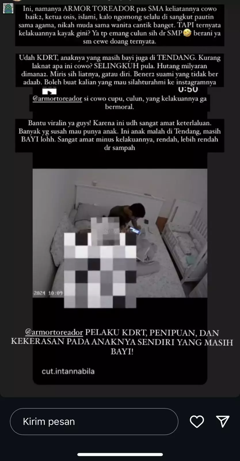 tabiat armor toreador saat sekolah © twitter