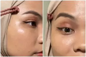 Trik bikin eyeliner presisi ini cuma perlu 1 alat pembersih, mudah hanya butuh waktu 5 menit