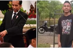 Ditanya soal nasib Joni pemanjat tiang bendera yang gagal masuk TNI, tanggapan Jokowi bikin heboh