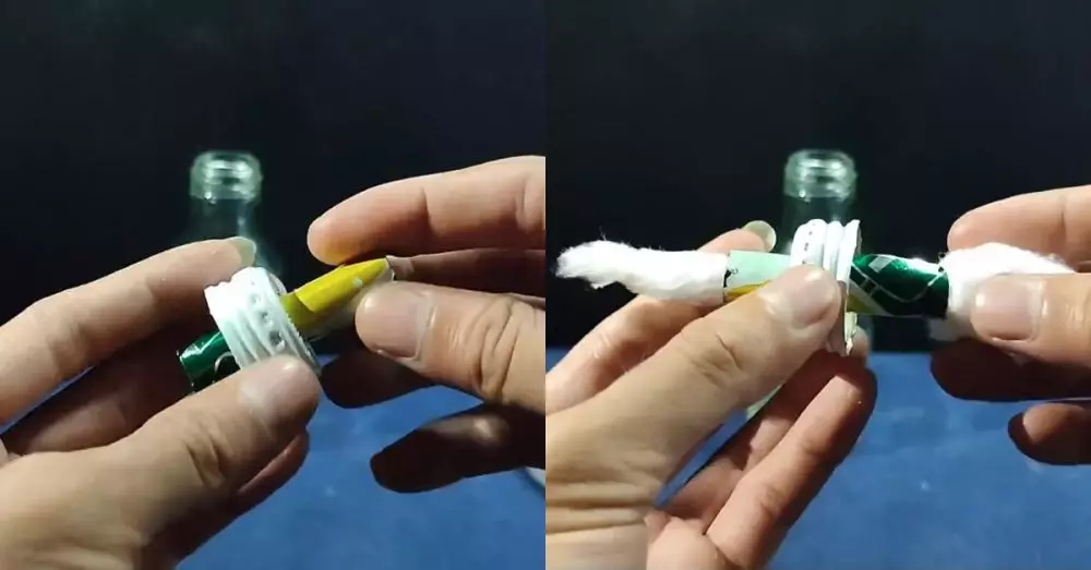 Sabun cuci piring disulap jadi minyak tanah untuk lilin © YouTube Sabun cuci piring disulap jadi minyak tanah untuk lilin © YouTube