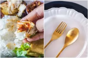 [KUIS] Kamu lebih suka makan muluk atau pakai sendok/garpu? Pilihanmu ungkap karakter aslimu