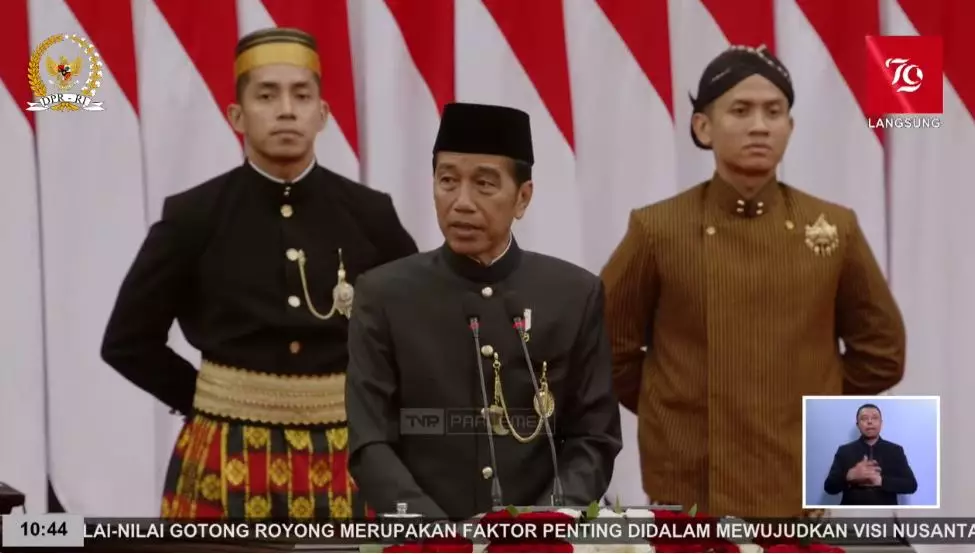 jokowi rapat bareng mpr  © YouTube