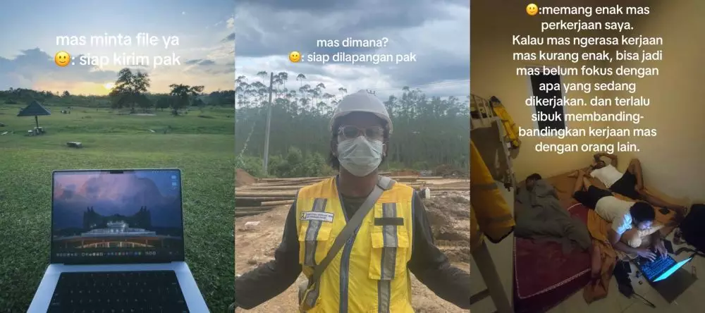 realita kerja di IKN © 2024 TikTok/@ocimki