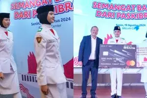 Peringati HUT ke-79 RI, BRI kembali berikan beasiswa bagi Paskibraka tingkat pusat