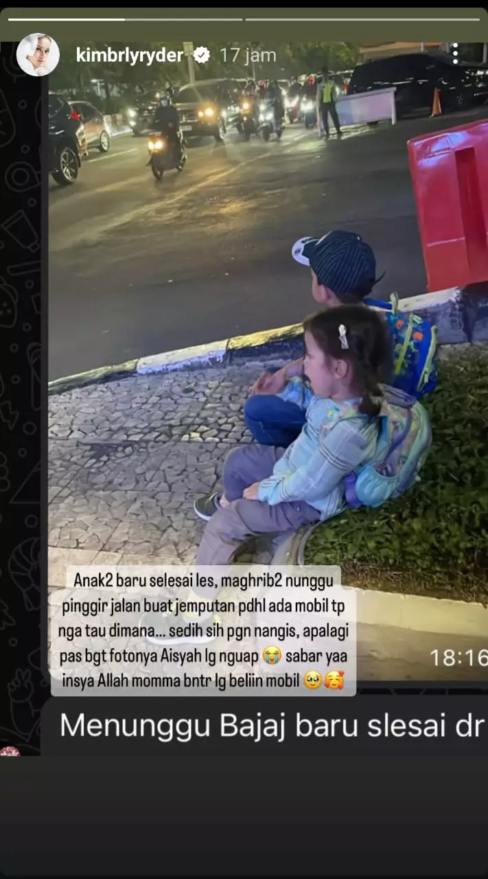 Unggahan ibu Kimberly sentil Edward Akbar © Instagram