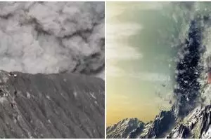 Viral pendaki nyaris dihantam erupsi Gunung Dokono, ini 7 daftar gunung paling berbahaya di Indonesia