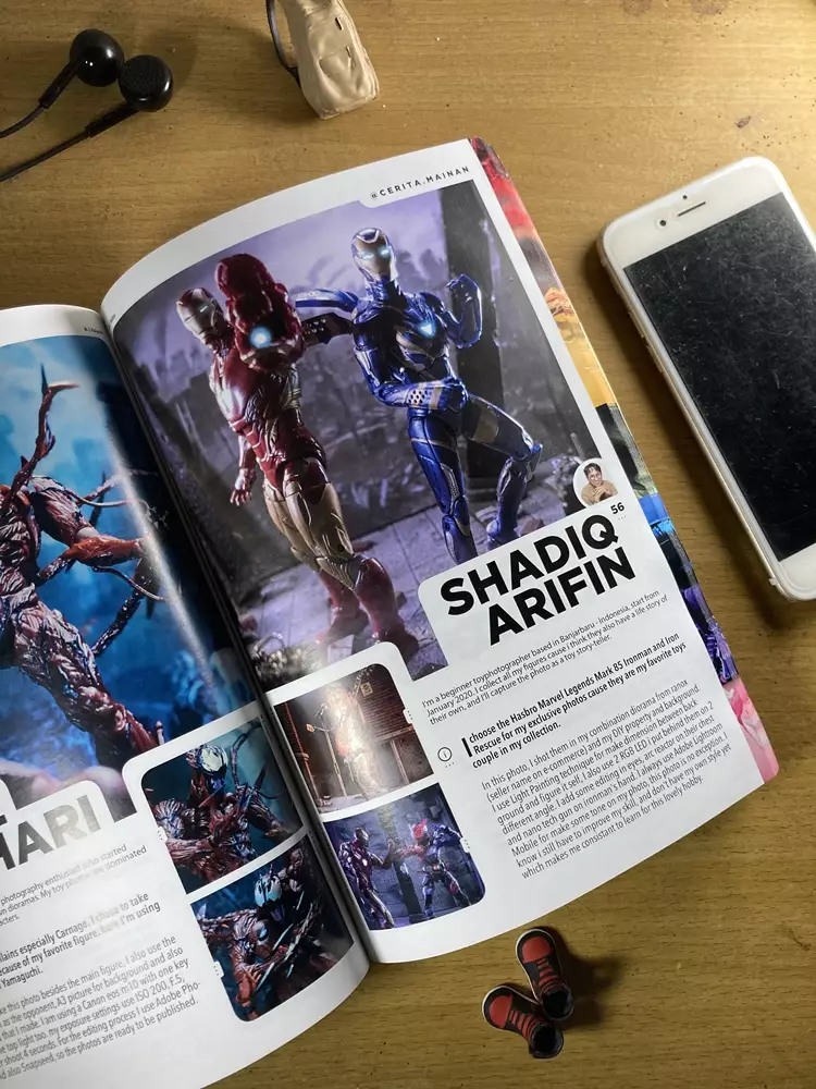 Pria ini tuai prestasi di kancah internasional berkat motret mainan © Berbagai sumber