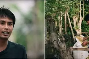 Lulusan S2 UGM ini pulang kampung karena tak tega tinggalkan ortu, sulit dapat kerja, kini jualan ikan