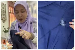 Tanpa gunakan detergen, ini trik usir noda kuning dan bau di ketiak baju cuma tambah 2 bahan dapur