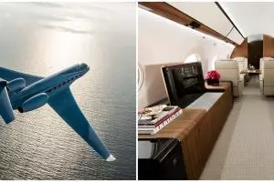 Harga sewanya di taksir sampai ratusan juta rupiah per jam, ini fasilitas mewah jet Gulfstream