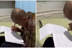 Cerita pasien lansia sebatang kara tanda tangani sendiri persetujuan operasi, momennya bikin pilu