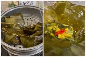 Bukan langsung dikukus atau dibakar, ini trik bikin pepes ayam agar hasilnya tak gampang basi