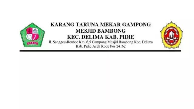 contoh kop surat © 2024 brilio.net