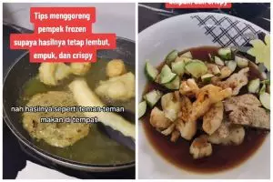 Tak banyak yang tahu, ini cara goreng pempek frozen agar teksturnya renyah dan tidak keras