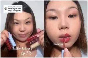 Battle 5 glossy lip tint viral TikTok yang diklaim pigmented, mana yang lebih awet dipakai seharian?