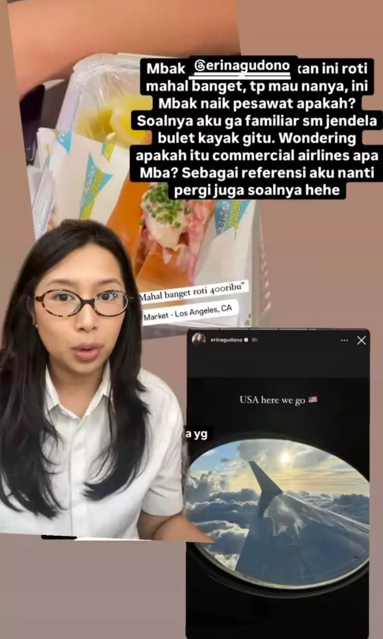 iri sama erina beri tanggapan menohok © TikTok