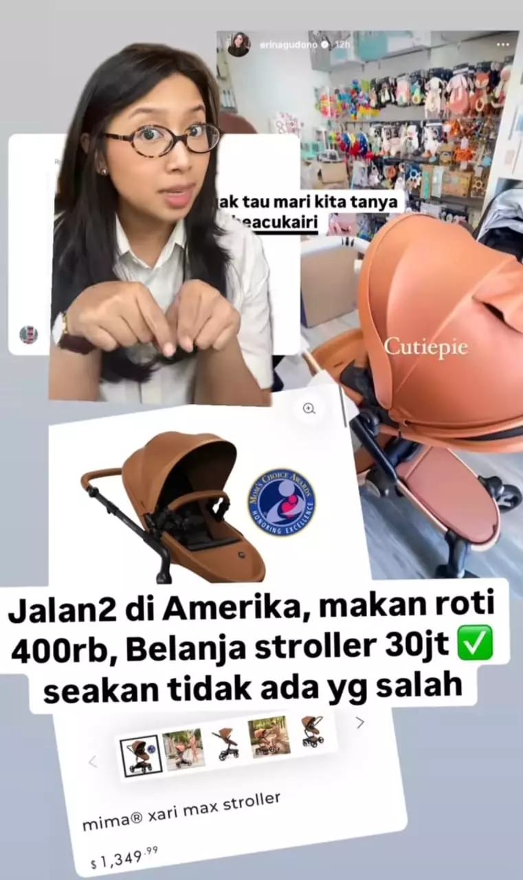iri sama erina beri tanggapan menohok © TikTok