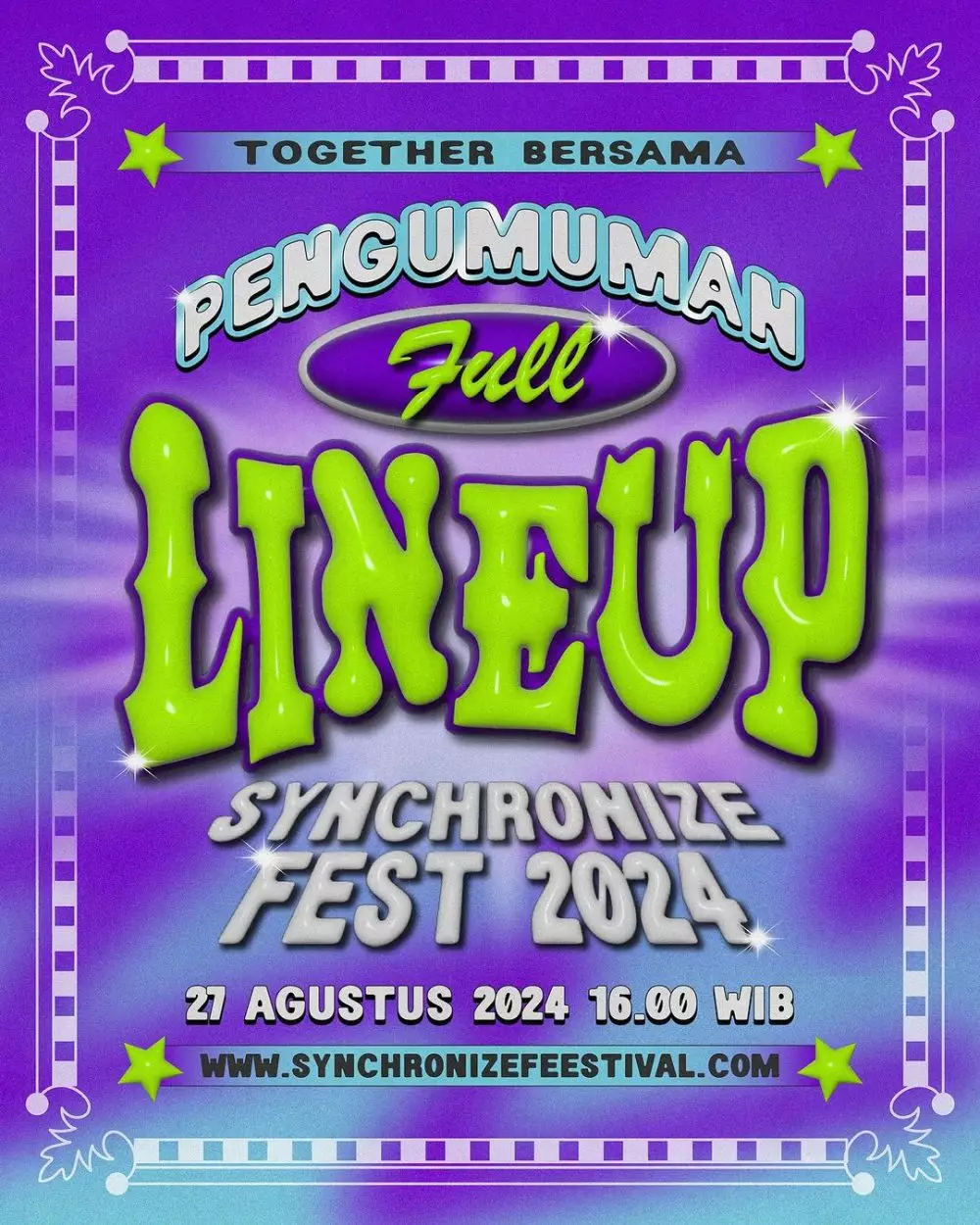 Synchronize Fest 2024 siap merayakan musik bersama © 2024 brilio.net Synchronize Fest 2024 siap merayakan musik bersama © 2024 brilio.net