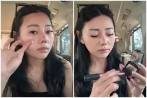 Pakai cushion Rp 180 ribuan, ini tutorial makeup minimalist Wendy Walters untuk bikin wajah auto fresh