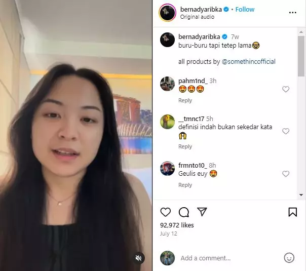 Tutorial makeup sat set Bernadya ini cuma andalkan skintint Instagram Tutorial makeup sat set Bernadya ini cuma andalkan skintint Instagram