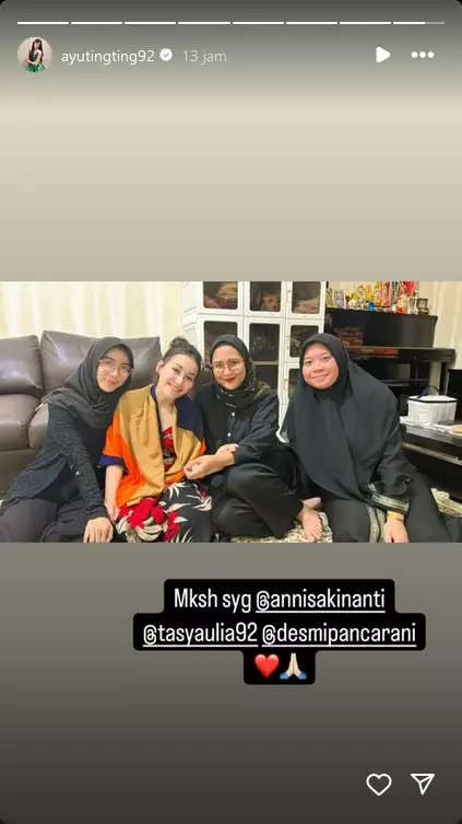 ponakan Ayu Ting Ting meninggal dunia © 2024 brilio.net