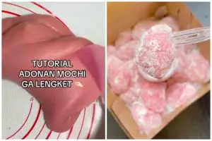 Bukan ditambah tepung beras, ini trik atasi adonan mochi lengket pakai 1 bahan makanan