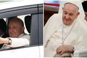 5 Kisah kesederhanaan Paus Fransiskus berkunjung ke Indonesia ini buat salut, tolak nginap di hotel