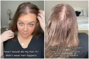 Tanpa ke salon, trik styling wanita berambut sangat tipis ini hasilnya bervolume bak hair extension