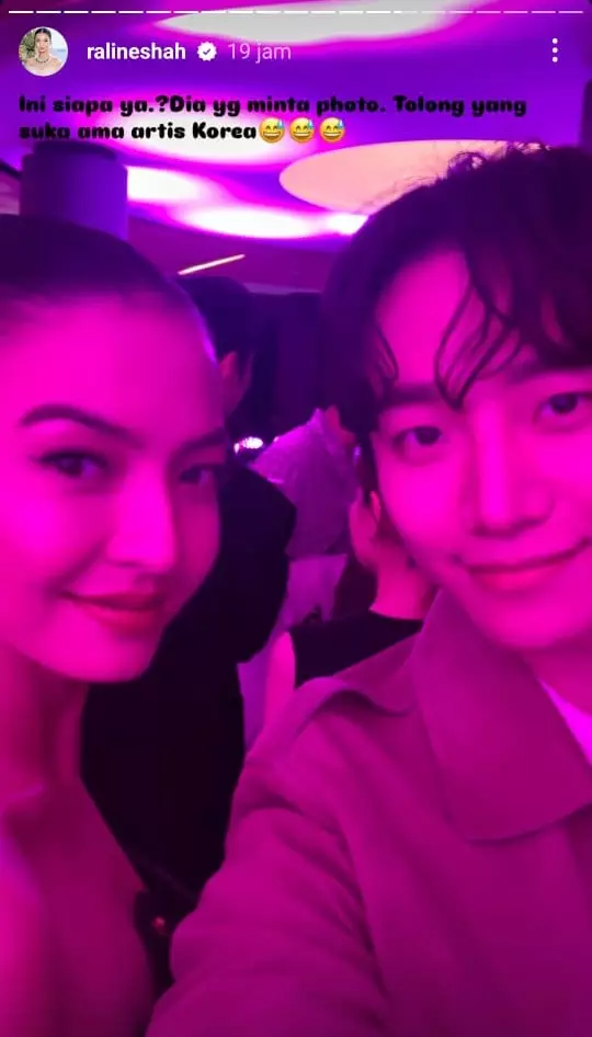 raline shah foto bareng junho 2PM © 2024 Instagram raline shah foto bareng junho 2PM © 2024 Instagram
