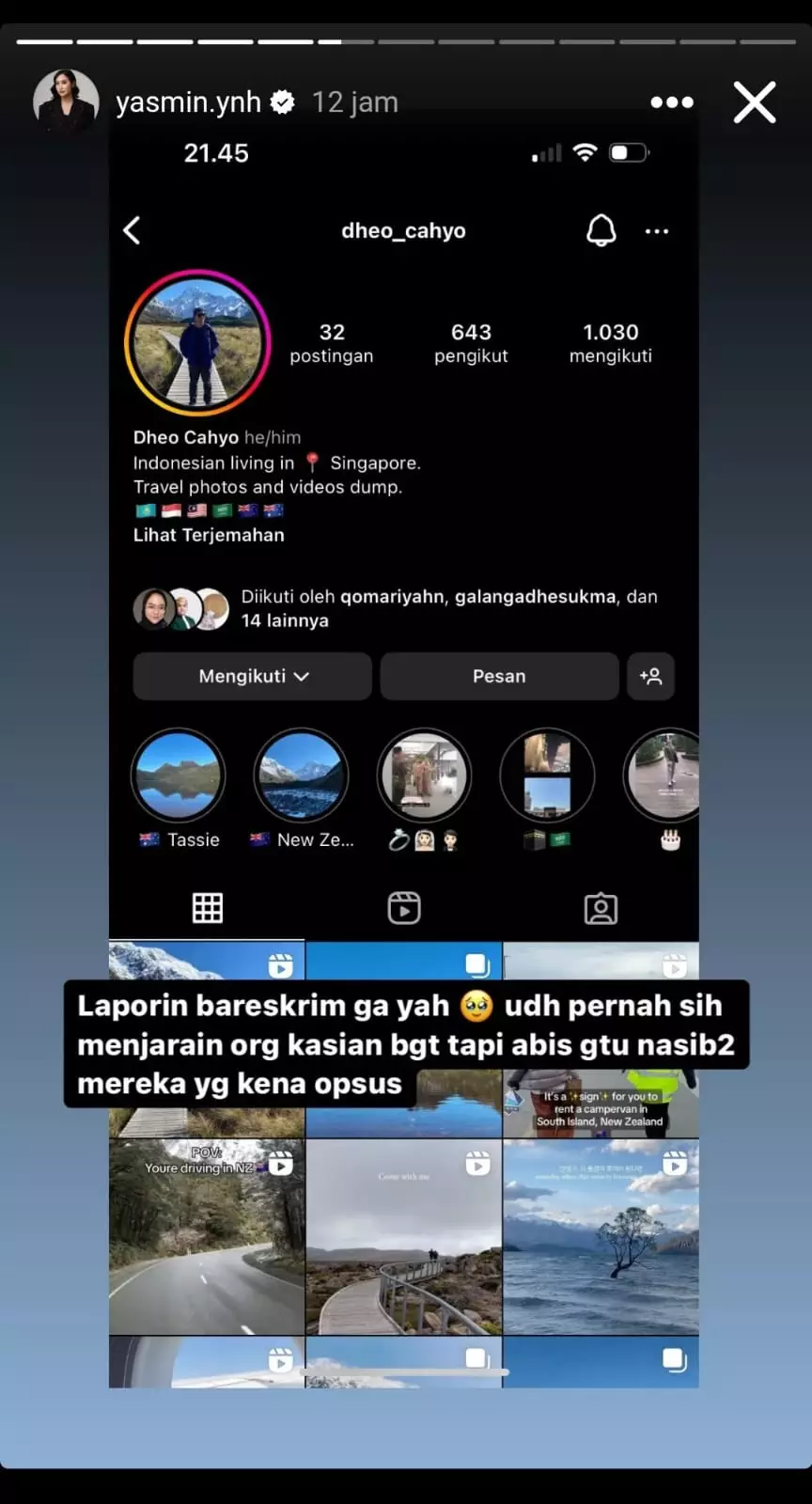 Yasmin Nur Asisten stafsus Presiden akhirnya meminta maaf dari berbagai sumber