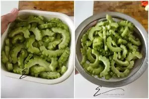 Cara ampuh hilangkan rasa pahit pare dengan satu bahan dapur, tak perlu diremas garam lagi