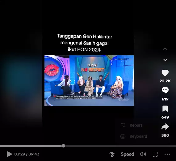 klarifikasi Saaih Halilintar berbagai sumber klarifikasi Saaih Halilintar berbagai sumber