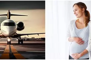 Ibu hamil tua diperbolehkan naik pesawat umum, ini 4 persyaratannya