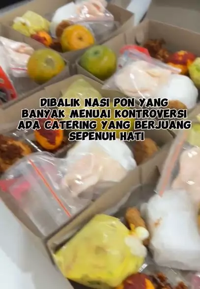Katering ini bagikan penampakan nasi box untuk PON Aceh-Sumut © 2024 brilio.net
