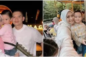 Beraninya tak ada lawan, momen anak Citra Kirana tak takut main ular, sampai merengek minta dibelikan