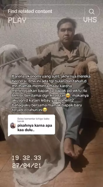 momen haru ayah ibunya rujuk © TikTok momen haru ayah ibunya rujuk © TikTok