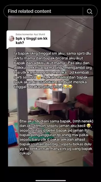momen haru ayah ibunya rujuk © TikTok momen haru ayah ibunya rujuk © TikTok