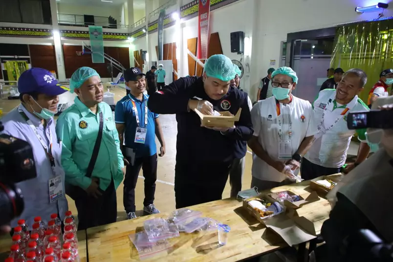 makanan atlet PON berbagai sumber