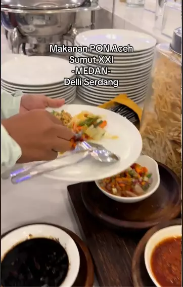 makanan atlet PON berbagai sumber