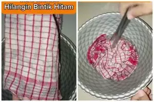 Auto wangi seperti baru, ini cara cuci lap dapur hitam dan bau apek cuma pakai 3 bahan dapur