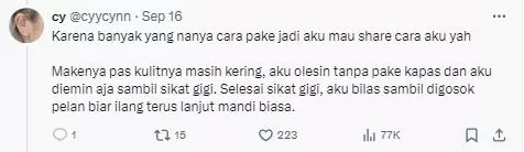 Trik marinasi ketiak pakai Betadine Skin Cleanser bikin bebas bau seharian Berbagai sumber Trik marinasi ketiak pakai Betadine Skin Cleanser bikin bebas bau seharian Berbagai sumber