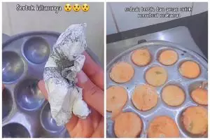 Jangan cuma dicuci sabun, ini cara bersihkan cetakan kue lumpur baru agar bersih dari serbuk hitam