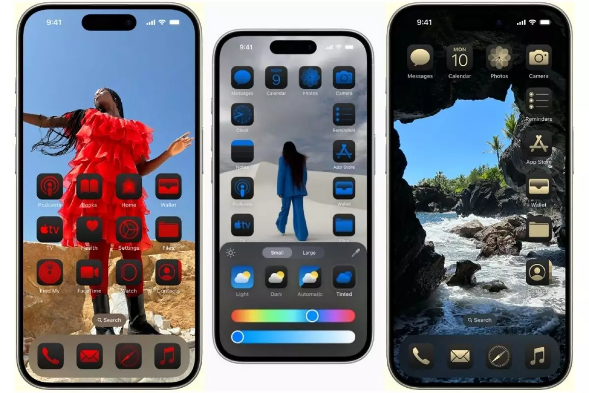 Begini cara mempersonalisasi ikon aplikasi iPhone dengan warna favorit, pilih mode terang atau gelap