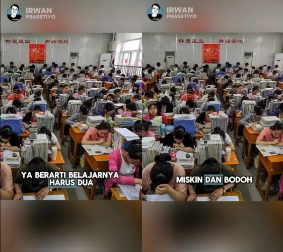 Pria ini bagikan dampak ujian nasional © Instagram