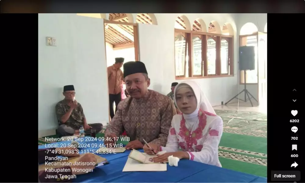 Kisah perawan mau dinikahi pria lebih tua © 2024 TikTok Kisah perawan mau dinikahi pria lebih tua © 2024 TikTok